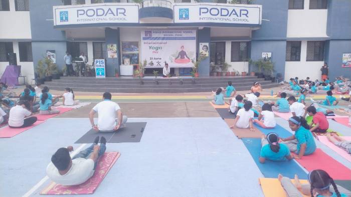 World Yoga Day Celebration - 2022 - chakan-rohkal